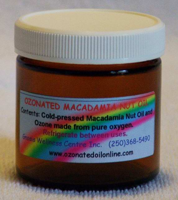 Fully Ozonated Macadamia Nut Oil 50ml