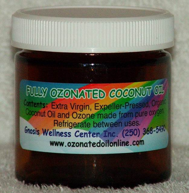 Organic Fully Ozonated/Ozonized Coconut Oil 100 ml