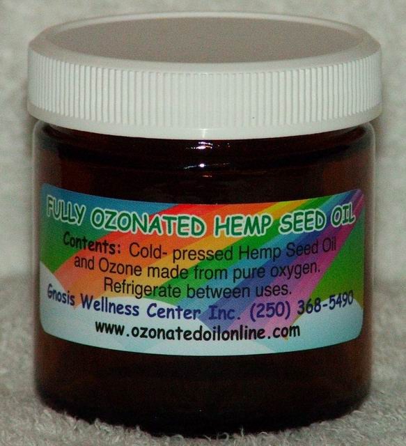 Fully Ozonated Hemp Seed Oil 50 ml